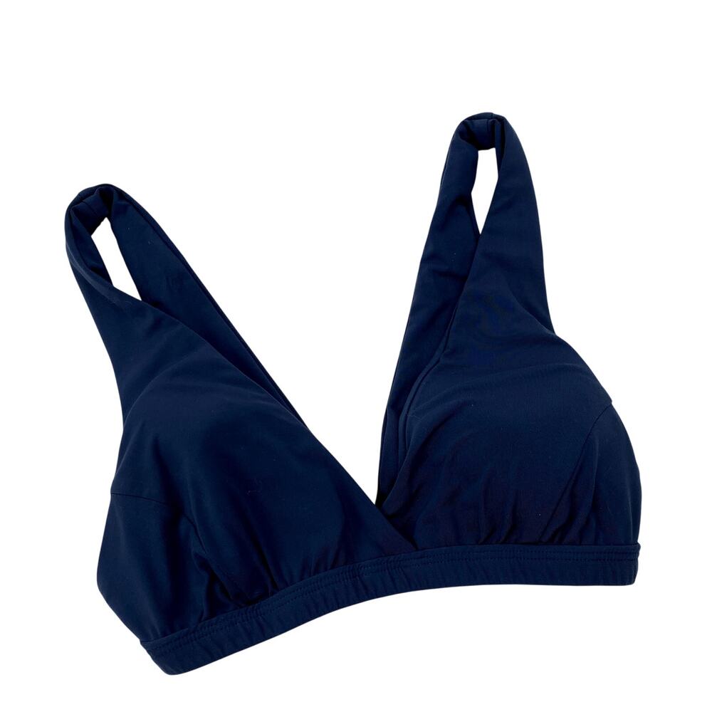 Carve designs navy blue bikini top